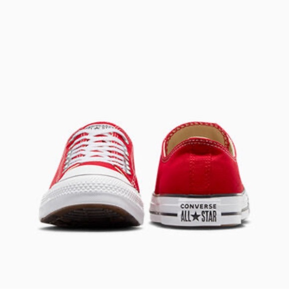 NEW Red Converse Unisex Chuck Taylor All Star Canvas Sneakers Women’s Sz 8.5 - Picture 7 of 7